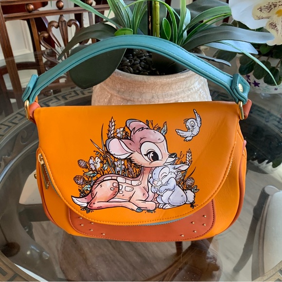 Disney Bags Loungefly Disney Bambi Thumper Floral Forest Bag Poshmark